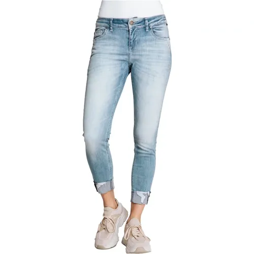 Skinny Jeans , female, Sizes: W27, W28, W24 - Zhrill - Modalova