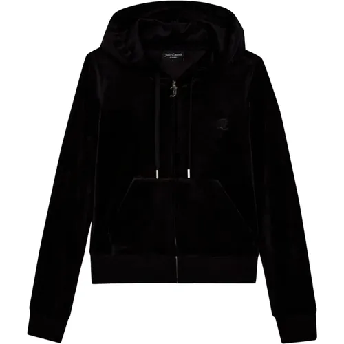 Schwarze Hoodie-Hose für Frauen , Herren, Größe: XS - Juicy Couture - Modalova