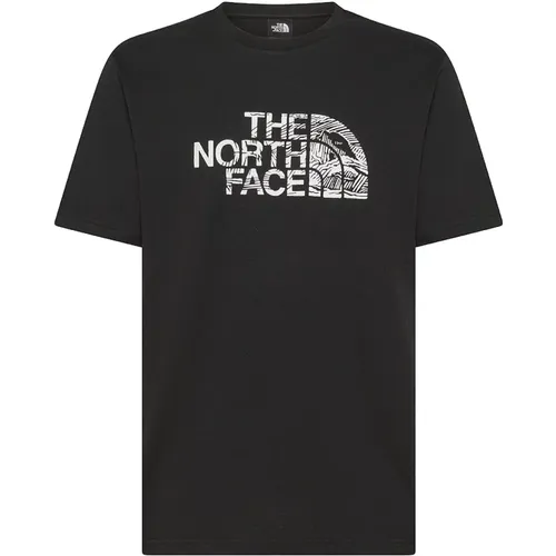 Woodcut Dome Tee Schwarz T-shirts Polos - The North Face - Modalova