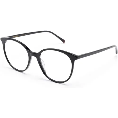Schwarze Optische Brille für den täglichen Gebrauch , Damen, Größe: 53 MM - Gigi Studios - Modalova
