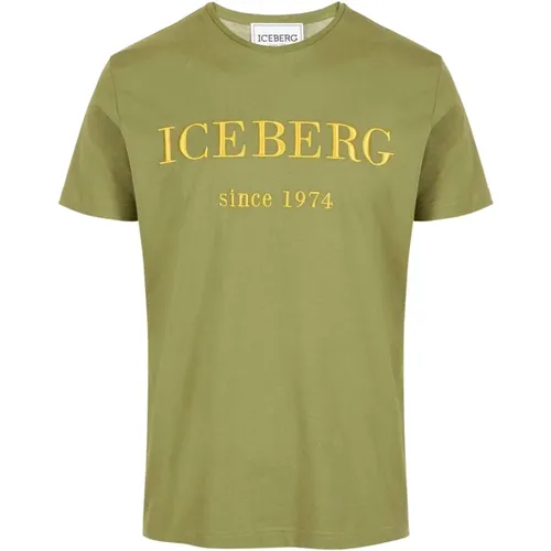 T-Shirts , male, Sizes: S - Iceberg - Modalova