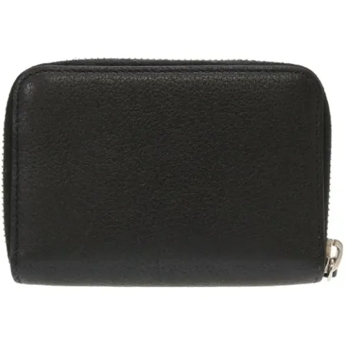 Gebrauchte Schwarze Lederbrieftasche - Dior Vintage - Modalova