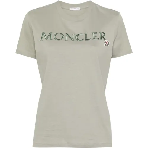 T-shirts and Polos , female, Sizes: XS, M, L, S - Moncler - Modalova