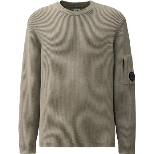 Strickpullover - Grau , Herren, Größe: XL - C.P. Company - Modalova