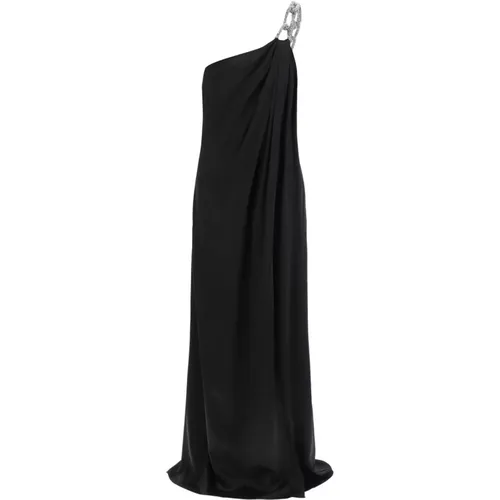 Schickes Schwarzes Midi-Kleid - Stella Mccartney - Modalova