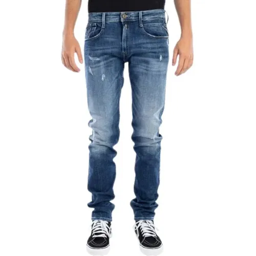 Slim-fit Jeans für Herren , Herren, Größe: W31 L34 - Replay - Modalova