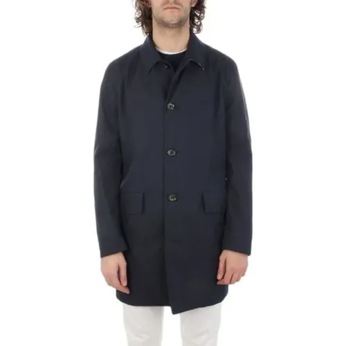 Waterproof Trench Coat for Men , male, Sizes: L, 3XL - Aquascutum - Modalova