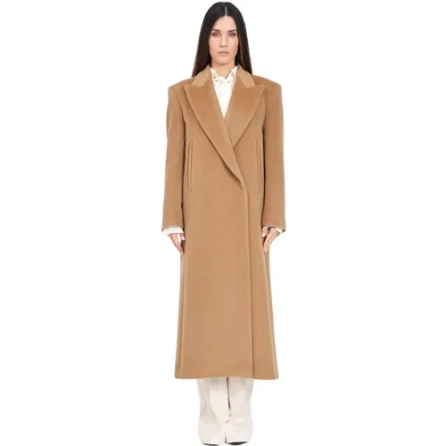 Beiger Extrem Mantel Damen Max Mara - Max Mara - Modalova