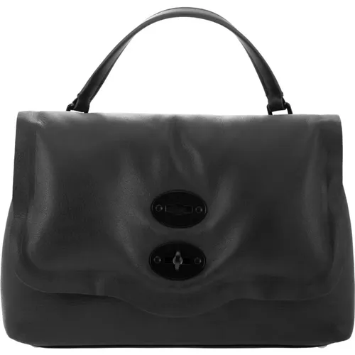 Pillow S Handtasche mit Doppelverschluss , Damen, Größe: ONE Size - Zanellato - Modalova
