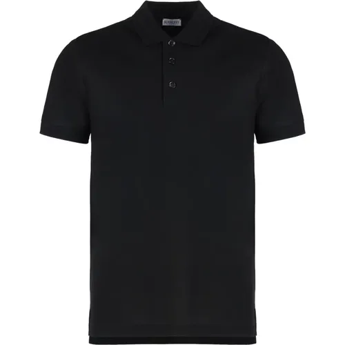 Baumwoll-Poloshirt mit Seitenschlitzen , Herren, Größe: XL - Burberry - Modalova