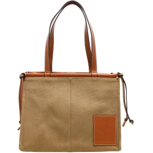 Pre-owned Leather totes , female, Sizes: ONE SIZE - Loewe Pre-owned - Modalova