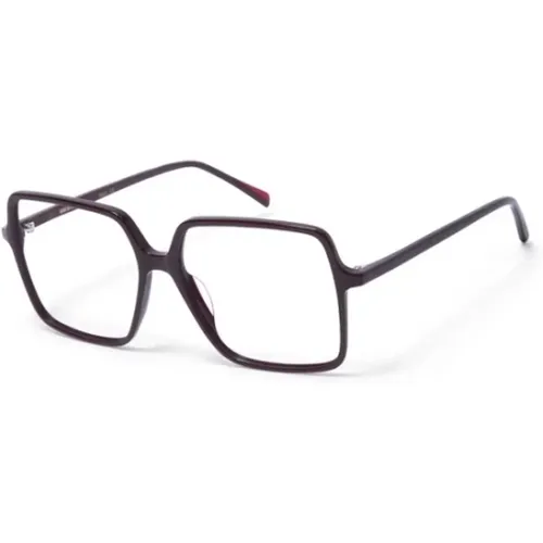 Burgundy Stylish Eyeglasses Adalis 8110/6 , unisex, Sizes: 55 MM - Gigi Studios - Modalova