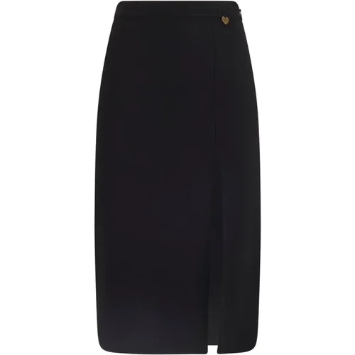 Milano Point Skirt with Lace , female, Sizes: XS, S, 2XS - Twinset - Modalova