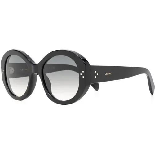 Cl40240I 01F Sunglasses,CL40240I 52A Sunglasses,Schwarze Ss23 Sonnenbrille für Damen - Celine - Modalova