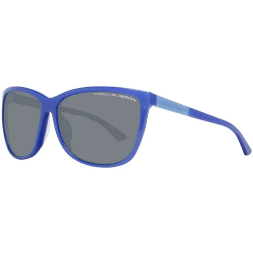 Blaue Damen Sonnenbrille Schmetterling Stil - Porsche Design - Modalova