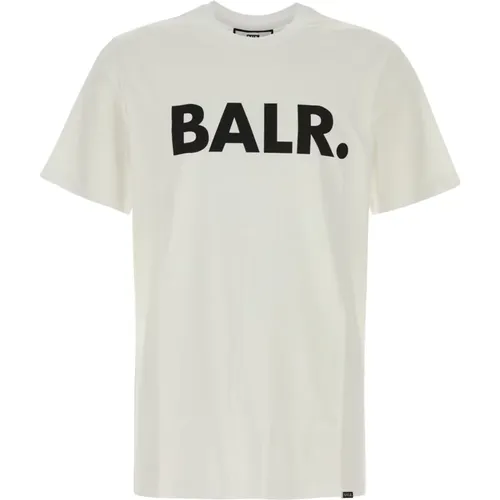 Klassisches Straight T-Shirt , Herren, Größe: XL - BALR. - Modalova