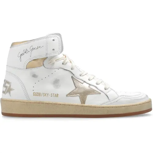 ‘Sky Star’ high-top sneakers , female, Sizes: 4 UK - Golden Goose - Modalova