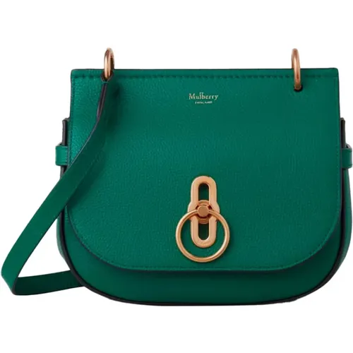 Small Amberley Satchel, Malachite , female, Sizes: ONE SIZE - Mulberry - Modalova