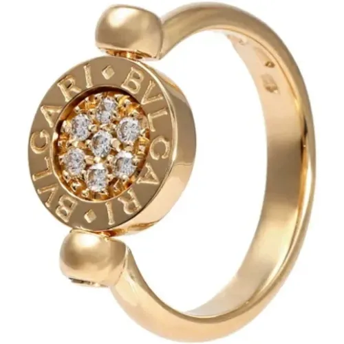 Pre-owned Gold rings , female, Sizes: ONE SIZE - Bvlgari Vintage - Modalova