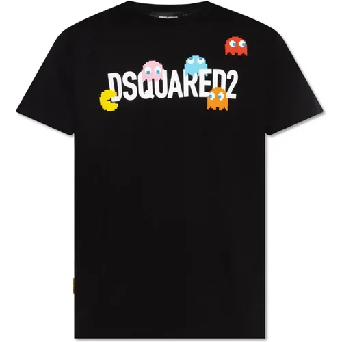 Men's Clothing T-Shirts & Polos Aw23 , male, Sizes: L, XL, M - Dsquared2 - Modalova