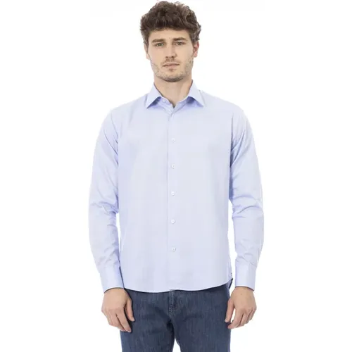 Italian Collar Regular Fit Shirt , male, Sizes: L, 4XL, XL, 3XL, 2XL - Baldinini - Modalova