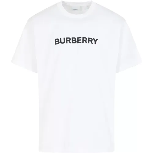 Klassisches Weißes T-Shirt - Burberry - Modalova