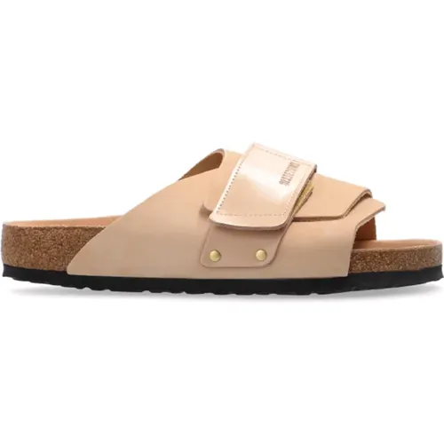 Kyoto slides , Herren, Größe: 40 EU - Birkenstock - Modalova