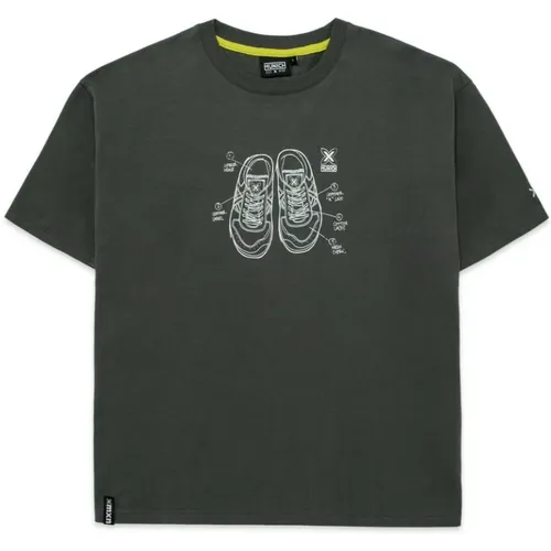 Vintage Casual T-shirt Sneakers , Herren, Größe: 2XL - Munich - Modalova
