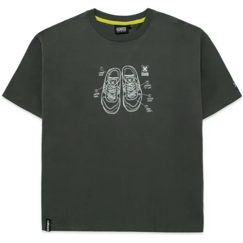 Vintage Casual T-shirt Sneakers , Herren, Größe: XL - Munich - Modalova