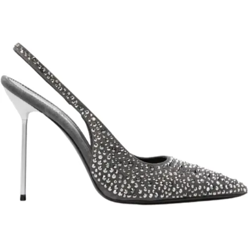 Grey Sandals with 10.5cm Heel , female, Sizes: 3 UK - Paris Texas - Modalova