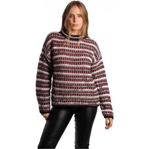 Patterned Sweater , female, Sizes: L, M, XL - Jijil - Modalova
