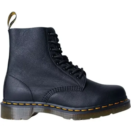 Schwarze Lederstiefel Damen Kollektion , Damen, Größe: 36 EU - Dr. Martens - Modalova