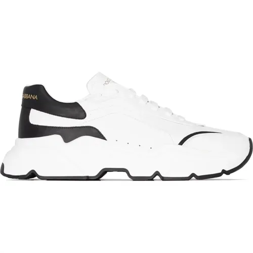 Weiße Day Master Sneakers , Herren, Größe: 41 1/2 EU - Dolce & Gabbana - Modalova