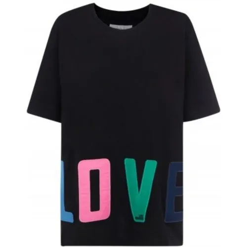 T-Shirts , male, Sizes: XS - Love Moschino - Modalova