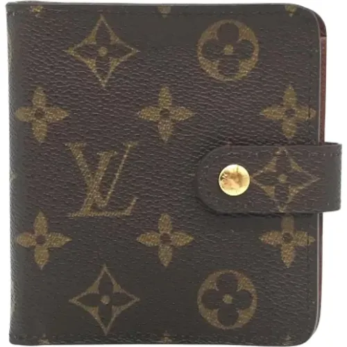 Pre-owned Canvas wallets , female, Sizes: ONE SIZE - Louis Vuitton Vintage - Modalova