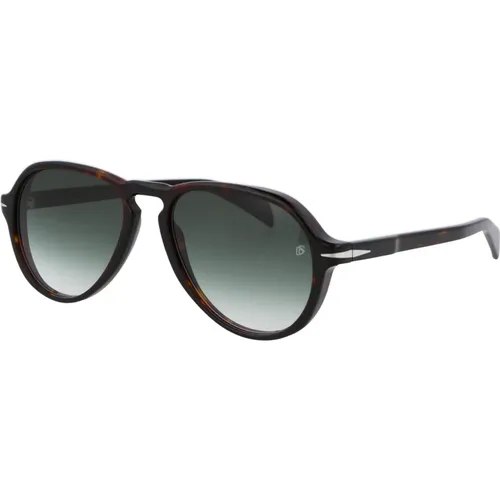 Stylische Sonnenbrille DB 7079/S , Herren, Größe: 55 MM - Eyewear by David Beckham - Modalova