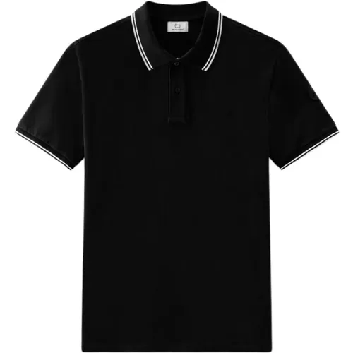 Monterey Polo Schwarz , Herren, Größe: XL - Woolrich - Modalova