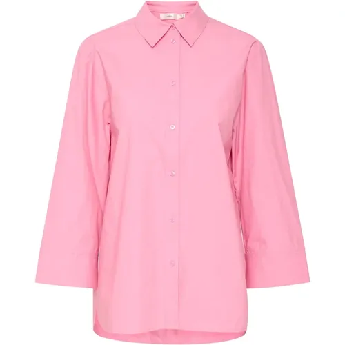 Boxy Shirt Cashmere Rose Kurze Ärmel - InWear - Modalova