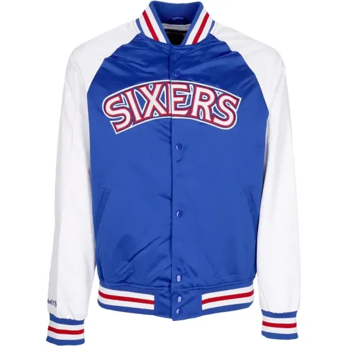 NBA Primetime Bomberjacke Hardwood Classics , Herren, Größe: M - Mitchell & Ness - Modalova