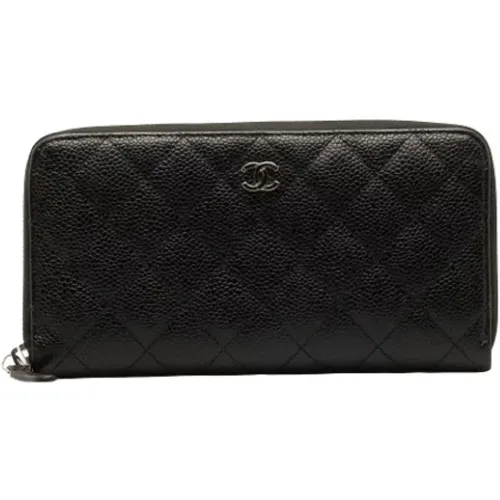 Pre-owned Leather wallets , female, Sizes: ONE SIZE - Chanel Vintage - Modalova