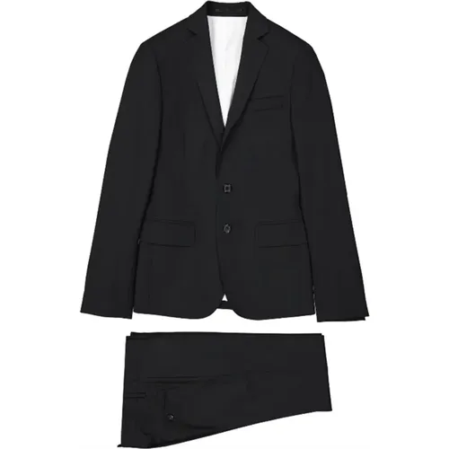 Suit Ss22 Wool Elastane , male, Sizes: L - Dsquared2 - Modalova