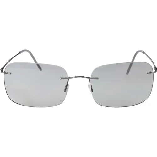 Stylish Sunglasses with Model 0Ar1512M , male, Sizes: 58 MM - Giorgio Armani - Modalova