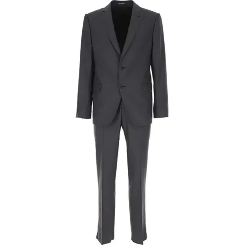 Dark Grey Noos Suit Set for Men , male, Sizes: 2XL - Emporio Armani - Modalova
