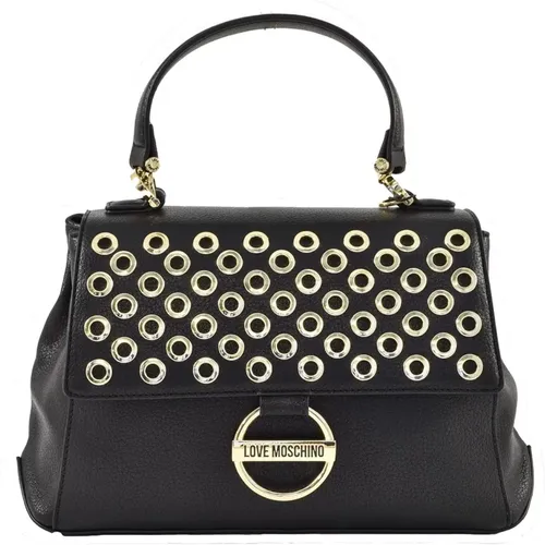 Handbag with Signature Dust Bag , female, Sizes: ONE SIZE - Love Moschino - Modalova