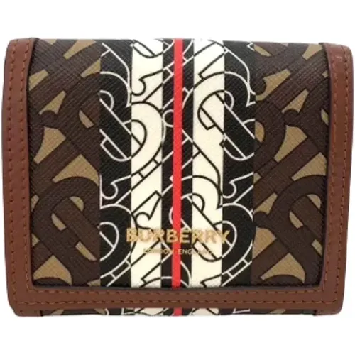 Pre-owned Canvas wallets , female, Sizes: ONE SIZE - Burberry Vintage - Modalova