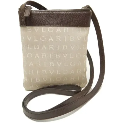 Pre-owned Fabric shoulder-bags , female, Sizes: ONE SIZE - Bvlgari Vintage - Modalova