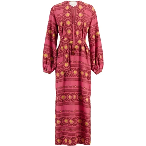 Inca Midi Dress Multicolour Celebration , female, Sizes: XL, S - Johanna Ortiz - Modalova