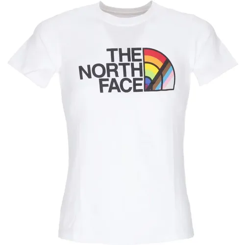 Lady Pride Tee - Streetwear Kollektion , Damen, Größe: XS - The North Face - Modalova