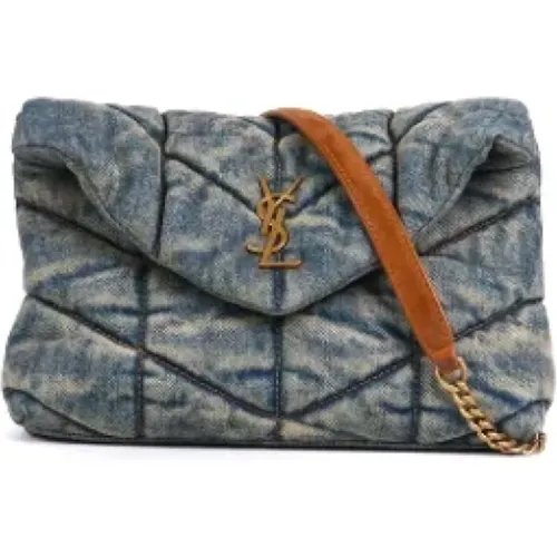 Pre-owned Canvas crossbody-bags , female, Sizes: ONE SIZE - Yves Saint Laurent Vintage - Modalova