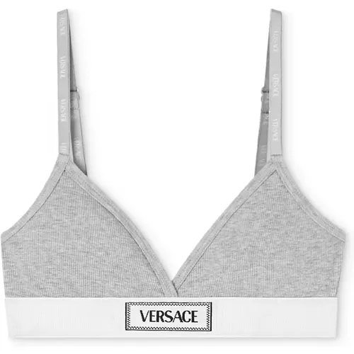 Underwear Grey , female, Sizes: L, M, XL - Versace - Modalova